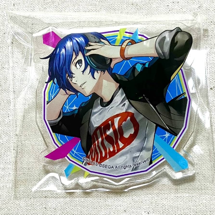 Amazon.co.jp: ペルソナ3 ダンシングムーンナイト アクリルバッジ 缶