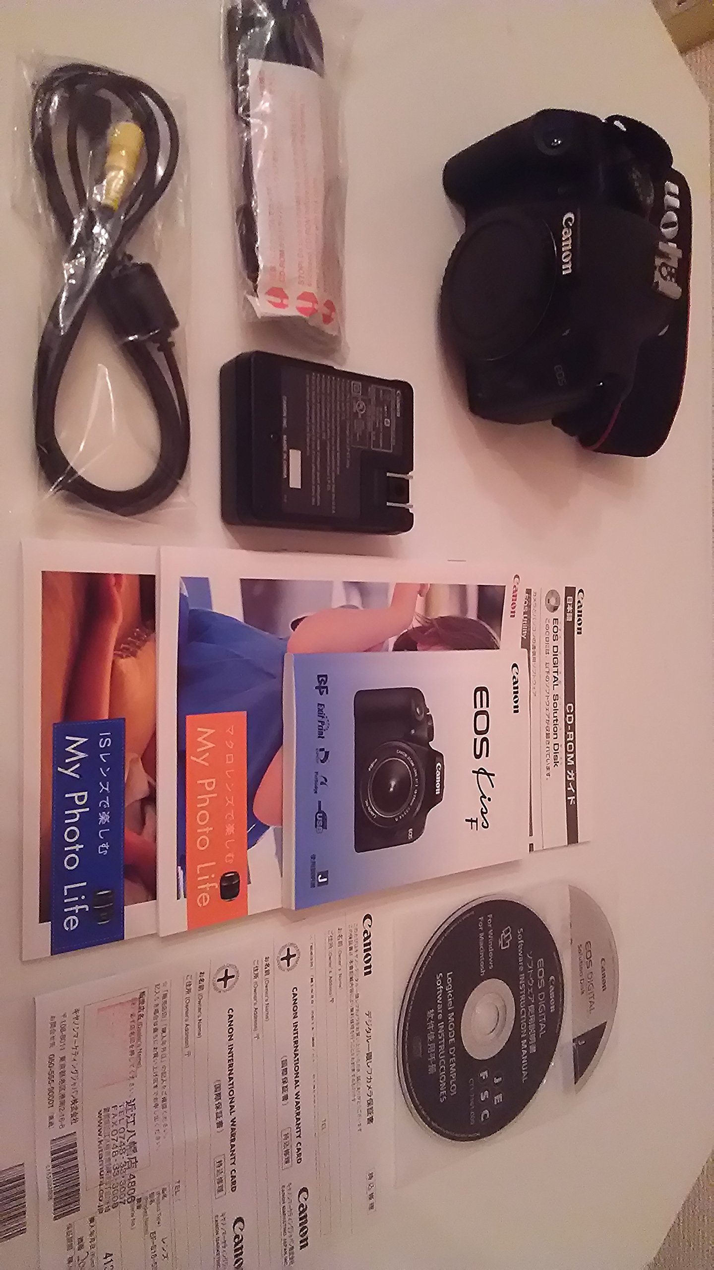 Amazon | Canon デジタル一眼レフカメラ EOS Kiss F レンズキット