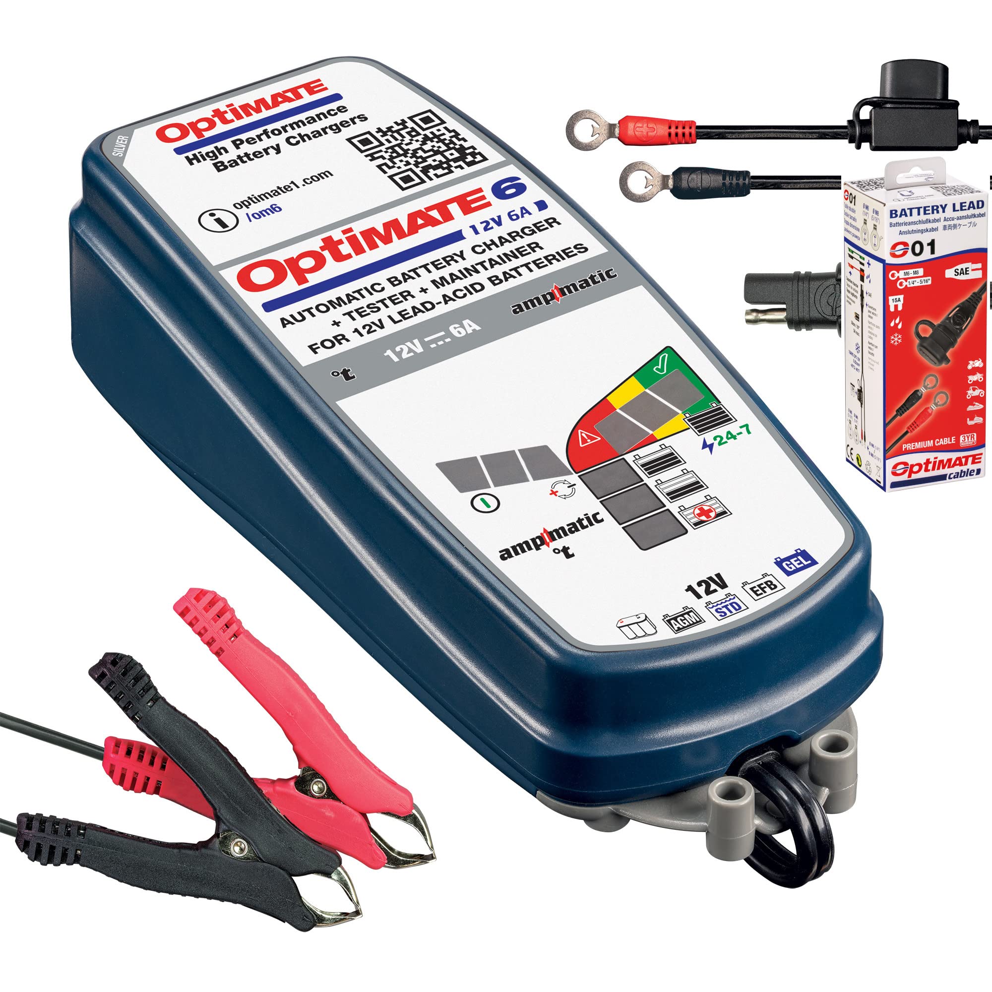 Amazon.co.jp: テックメイト(TecMATE)【公式】OptiMATE充電器 オプティ