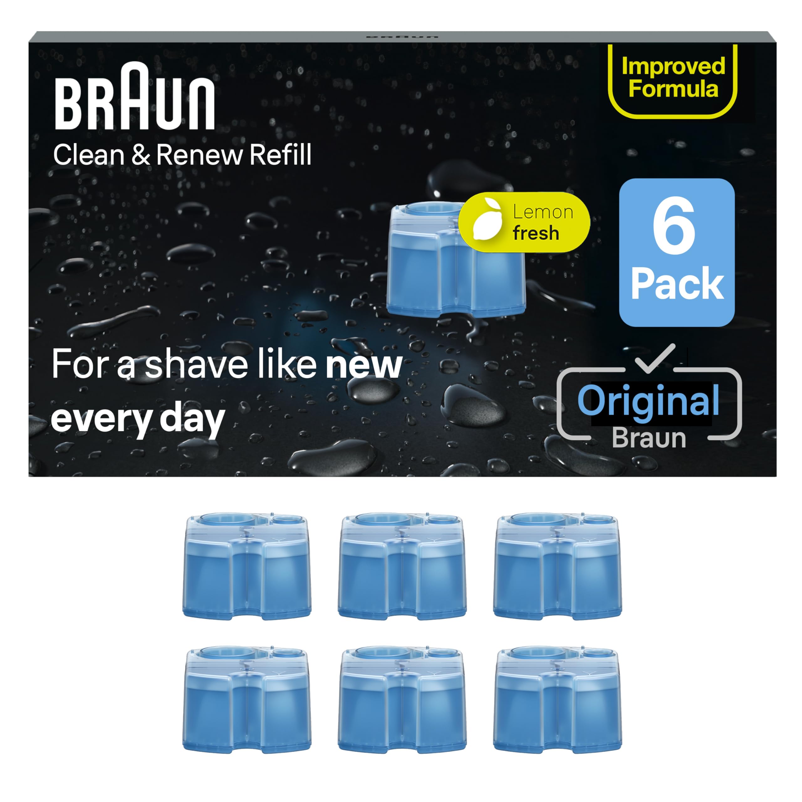 Amazon.com: Braun Clean & Renew Refill Cartridges CCR, Replacement