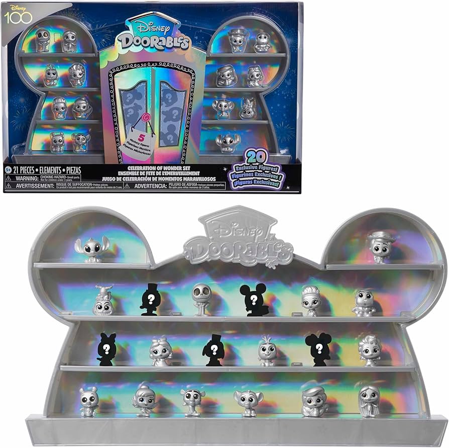 Amazon.com: Disney Doorables Disney100 Celebration of Wonder Set