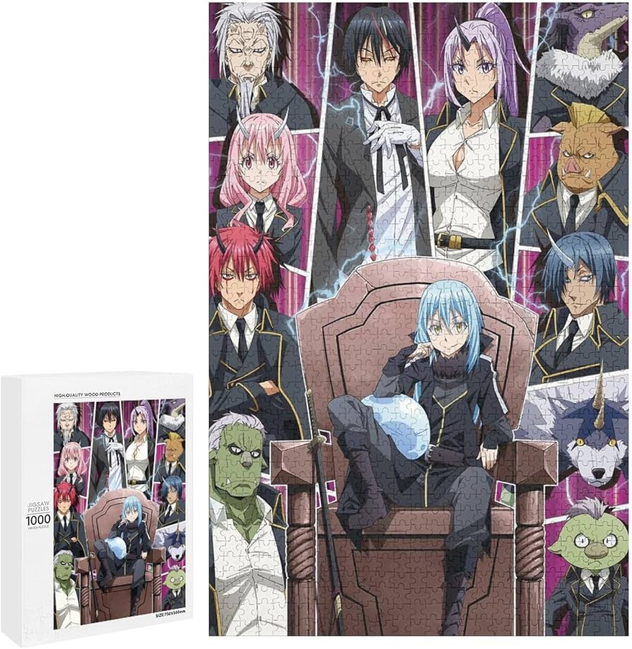 Amazon.co.jp: 転スラ ジグソーパズル 500ピース 1000ピース木製パズル