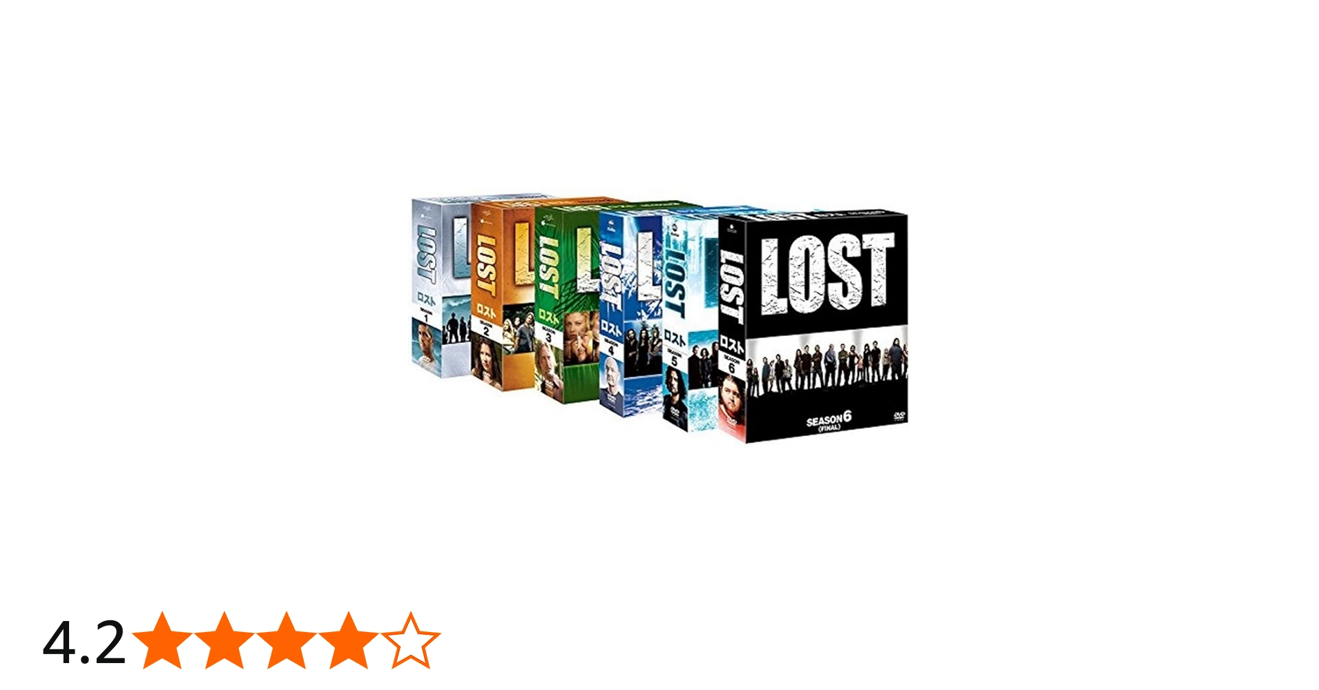 Amazon.co.jp: LOST コンパクトBOX 全巻セット (シーズン1-6) : DVD