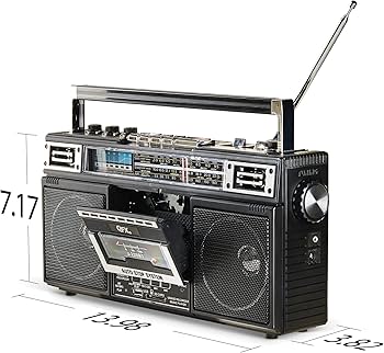 Amazon.com: QFX J-220BT Boombox MP3 Conversion from Radio to