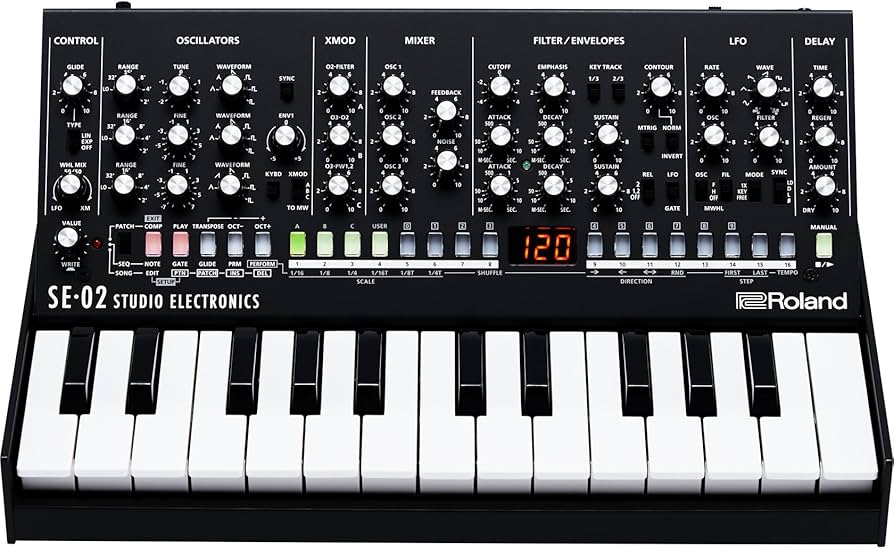 Amazon | Roland Boutique アナログシンセサイザー SE-02 + 専用ミニ