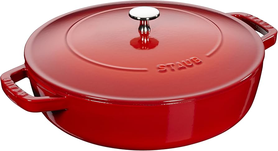 Amazon.co.jp: staub ストウブ 「 ブレイザー ソテーパン チェリー