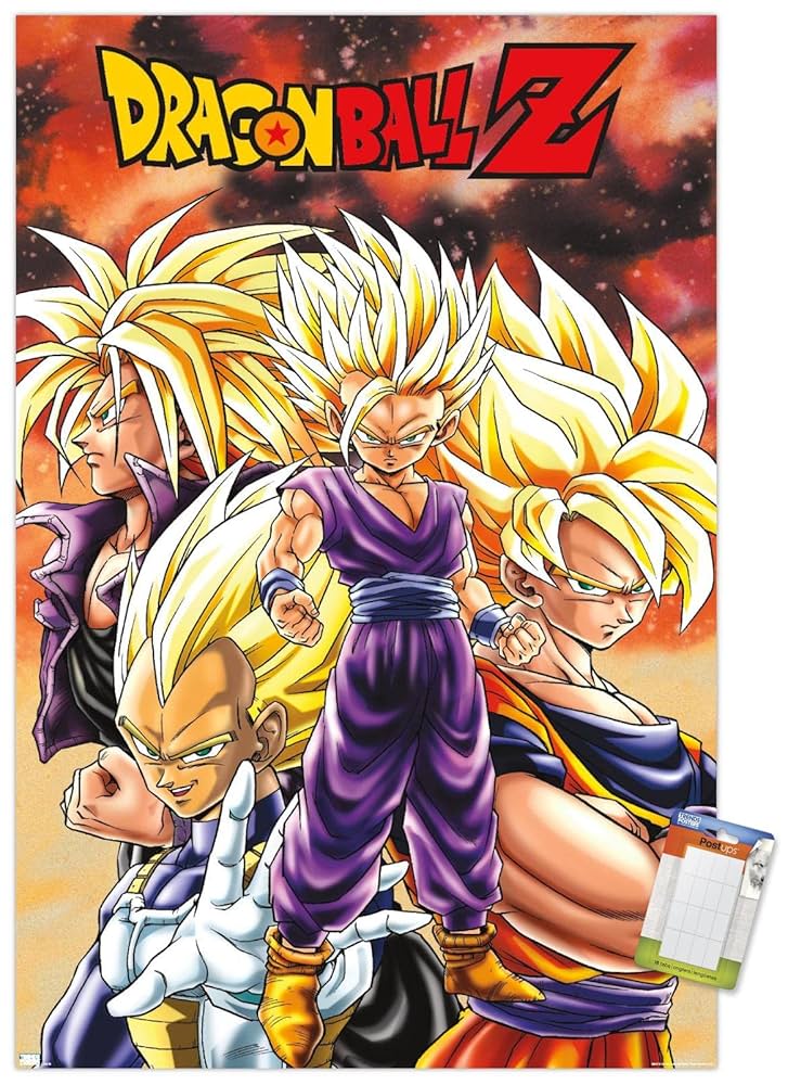 DRAGON BALL ドラゴンボール 戦士集合 B2 ポスター ジャンプ展