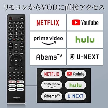 Amazon | ハイセンス 43V型 4Kチューナー内蔵 液晶テレビ 43A6G Amazon
