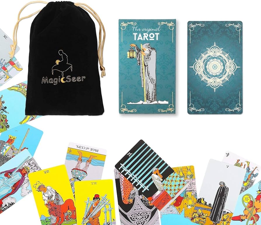 Amazon.co.jp: MagicSeer タロットカード 78枚 丈夫な大型ボーダレス