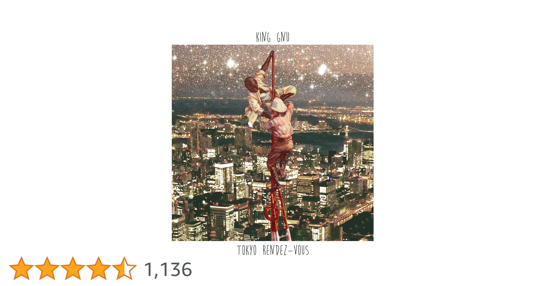 KING GNU TOKYO RENDEZ-VOUS 2枚組レコード KING GNU TOKYO RENDEZ