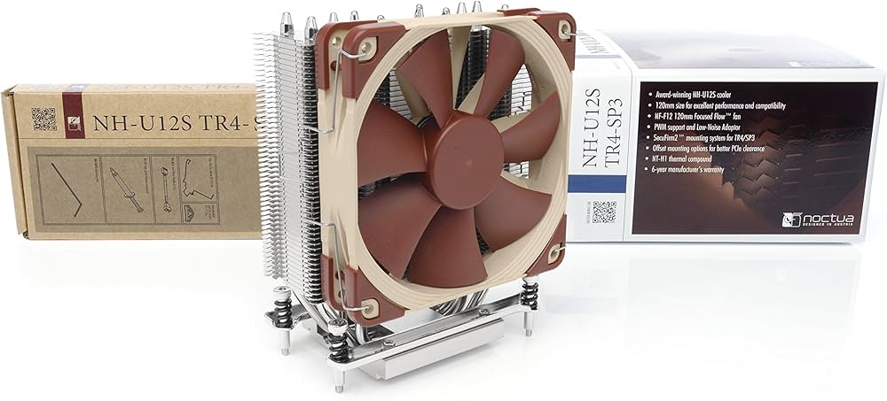 Amazon.co.jp: Noctua NH-U12S TR4-SP3, AMD sTRX4/TR4/SP3用