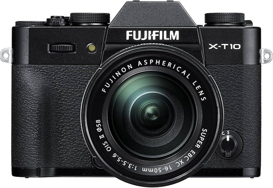 Amazon.com : Fujifilm X-T10 Black Mirrorless Digital Camera Kit
