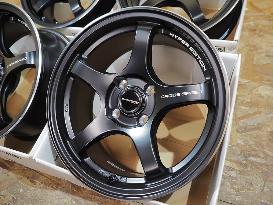 Amazon.co.jp: ホイール 4本セット CROSS SPEED HYPER EDITION CR5 15