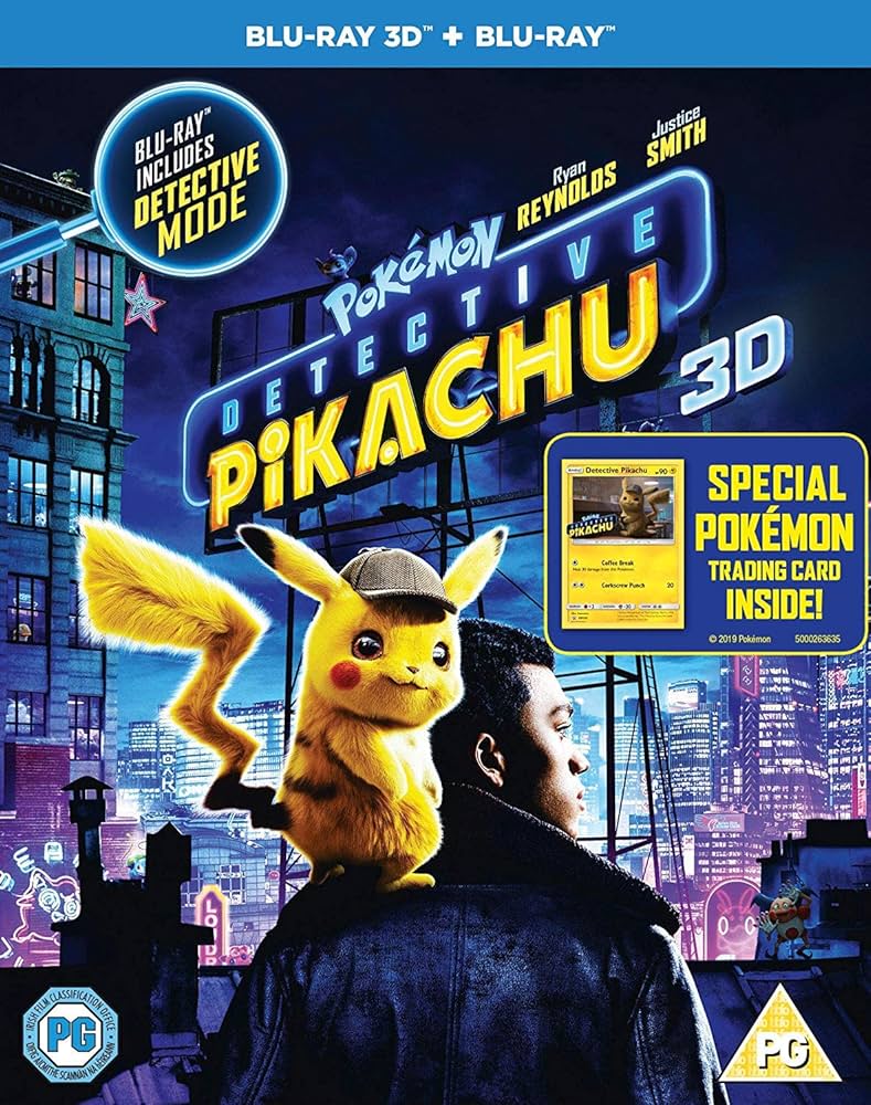 Amazon.co.jp: 名探偵ピカチュウ - ポケモン [3D Blu-ray + Blu-ray