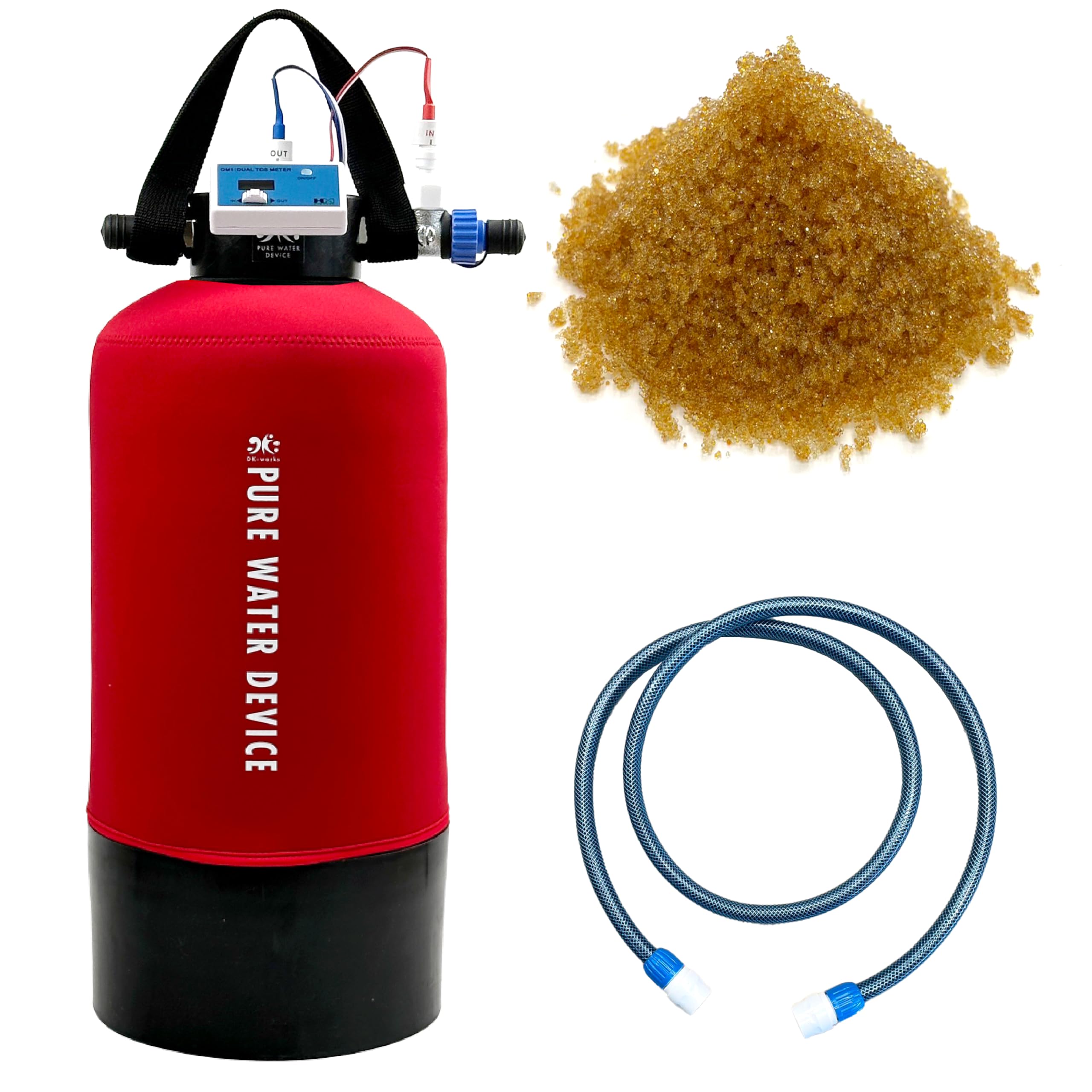 Amazon | DK-works 洗車用純水器 IN/OUT TDSメーター付 DK PURE WATER