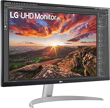 Amazon.com: LG 27UP600-W 27-inch Ultrafine 4K UHD (3840x2160) IPS