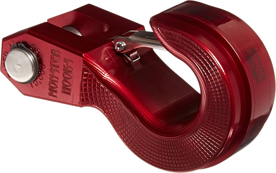 Amazon.co.jp: MONSTER HOOK MH-SW1R 牽引フック レッド : 車＆バイク