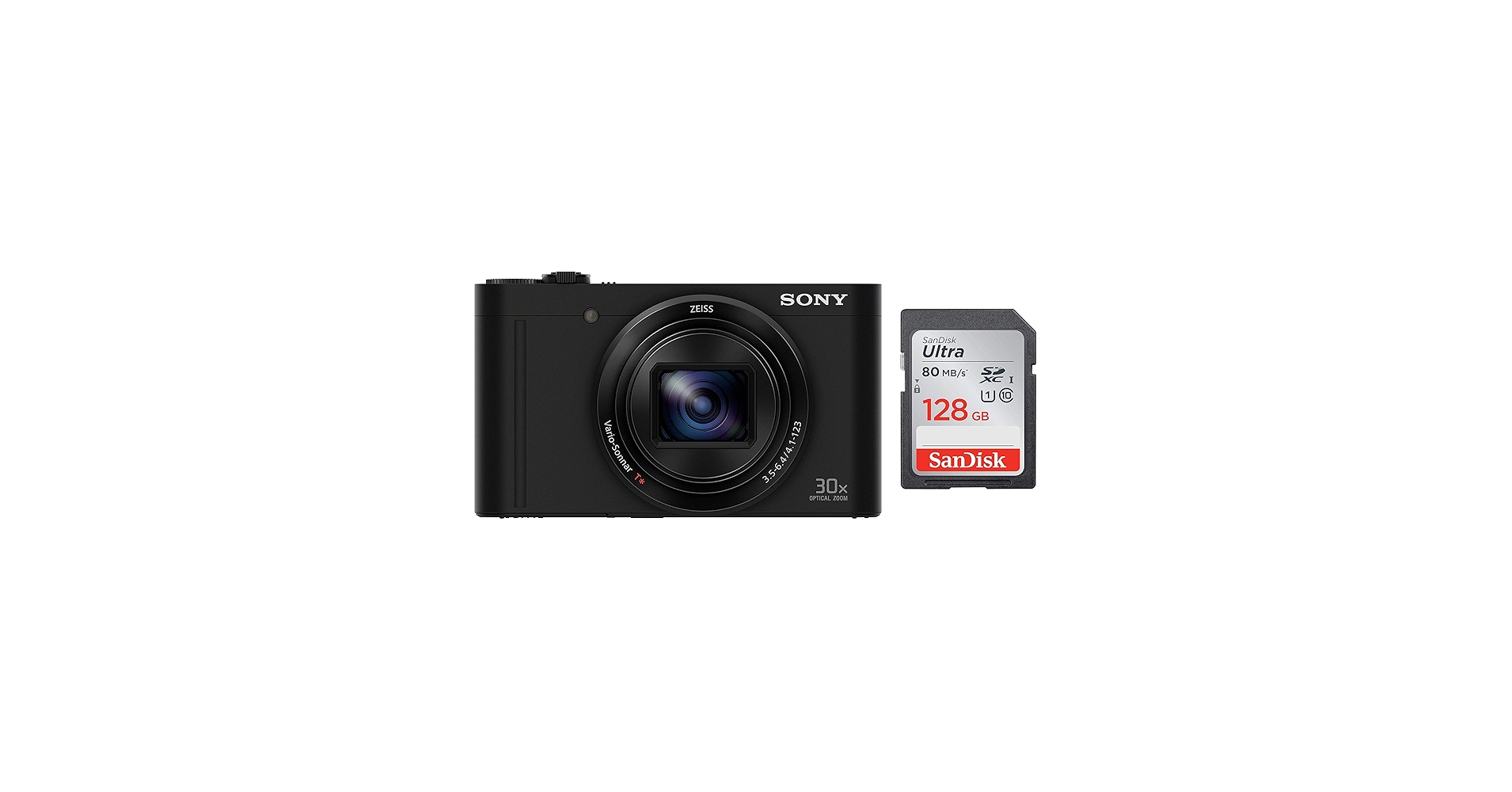 Buy Sony Cybershot DSC-WX500/B 18.2MP Digital Camera (Black) +