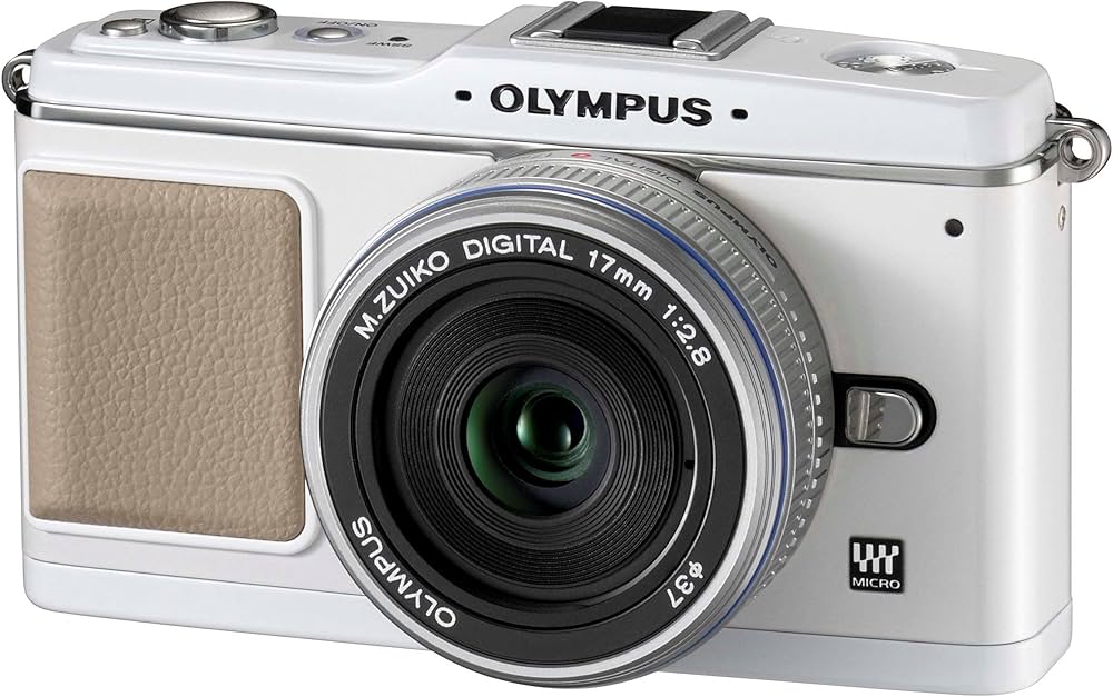 Amazon | OLYMPUS ミラーレス一眼 E-P1 パンケーキキット ホワイト E