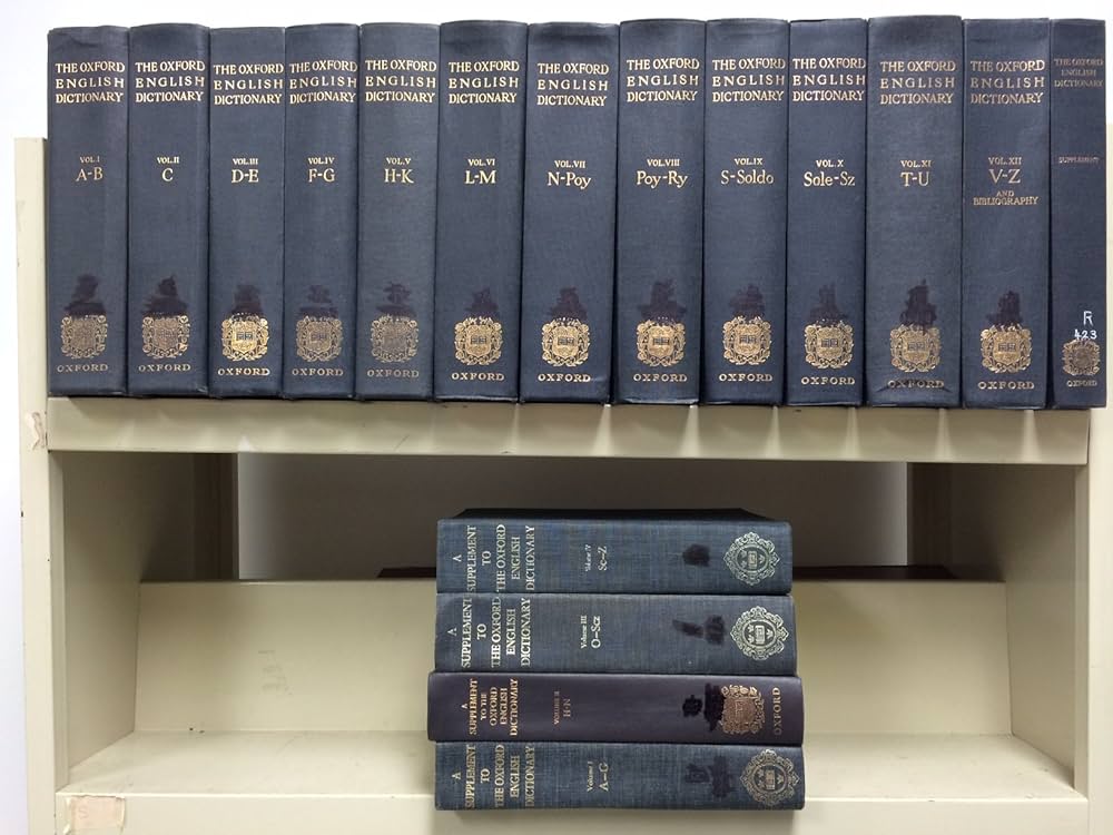 Oxford English Dictionary (12 Volume Set): J. Murray: Amazon.com