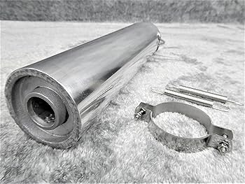 Amazon | 汎用 旧車タイプ サイレンサー 50～50．8π用 バンド