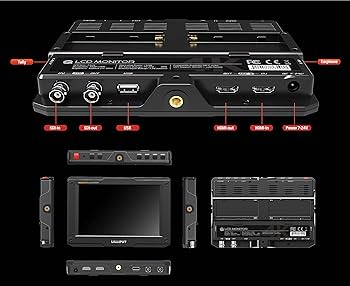 Amazon.co.jp: LILLIPUT H7S 3D LUT 4K HDMI 3G-SDI 入力/出力 7インチ