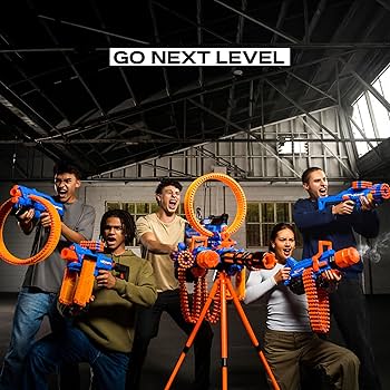 Amazon.com: XSHOT Insanity Motorized Clip Mania Dart Blaster with