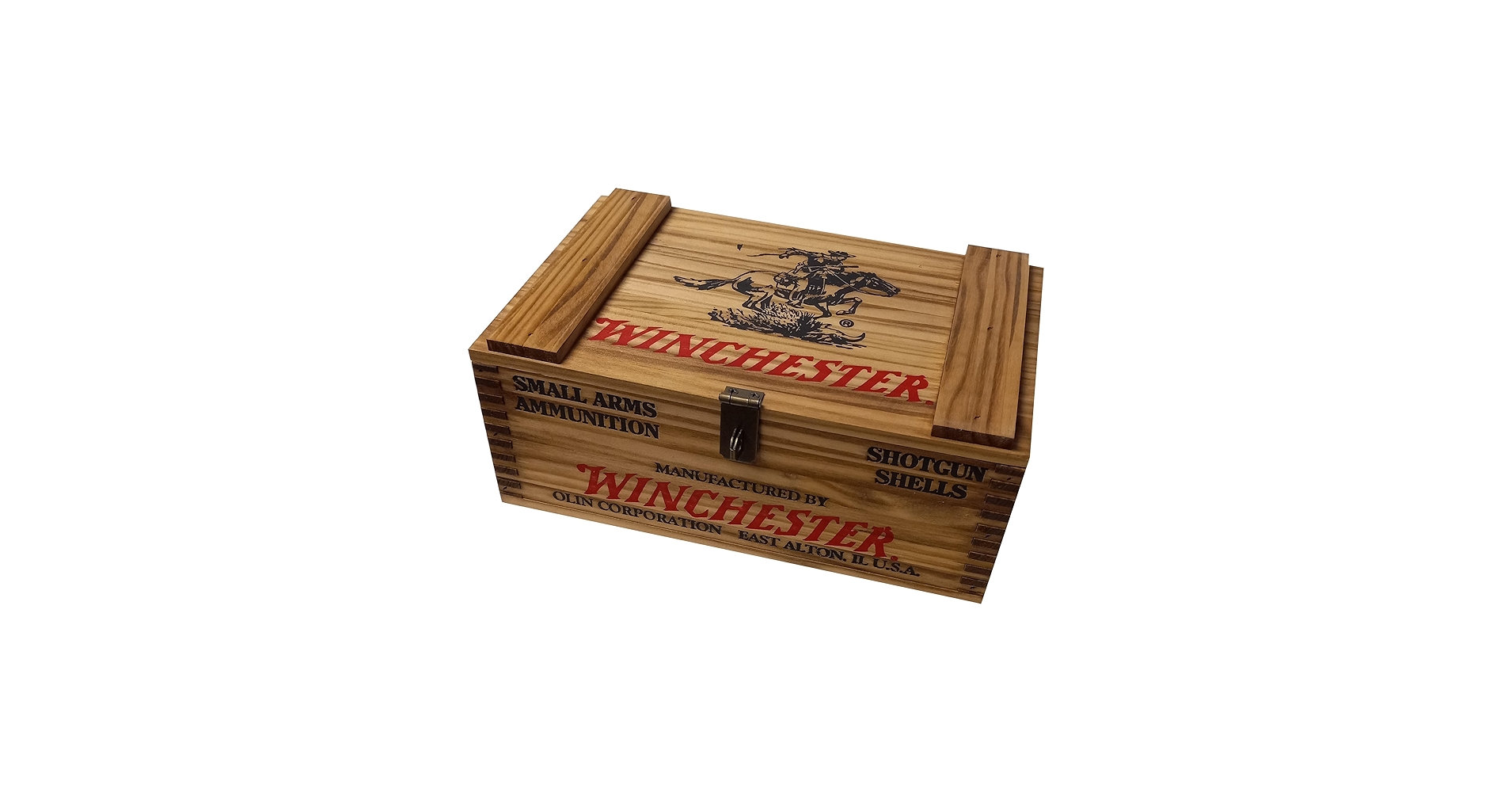 Amazon.com: Winchester WOODEN 250 SHELL AMMO BOX Brand Vintage