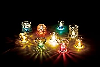 Amazon.co.jp: カメヤマキャンドルハウス 灯りの放射を楽しめる