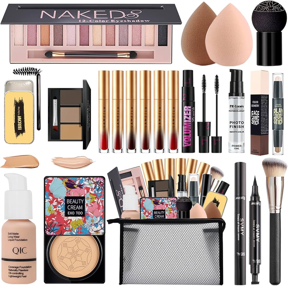 Amazon.com : All in One Makeup Kit for Women Full Kit,Travel Make