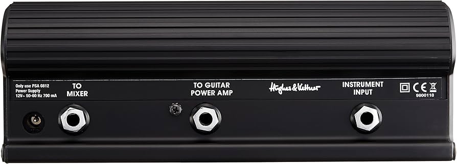 Amazon | Hughes&Kettner チューブ・プリアンプ TUBEMAN (HUK-TM2