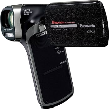 Amazon.co.jp: パナソニック デジタルムービーカメラ HX-DC15 オニキス