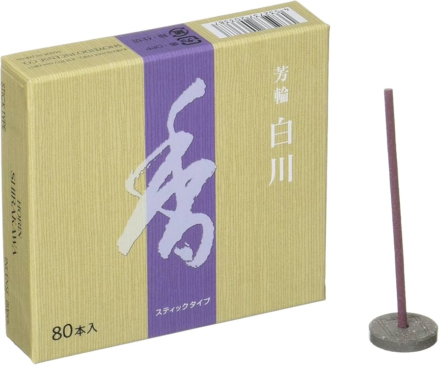 Amazon | 芳輪シリーズ 白川スティック80本入 83×90×22 | 芳輪シリーズ