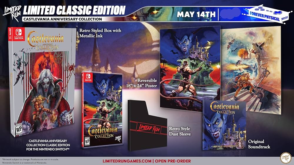 Amazon.co.jp: SWITCH版 キャッスルヴァニアコレクション (ファミコン