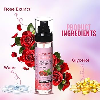 Amazon.com : Orientdreads Moisturizing Rose Water and Peppermint