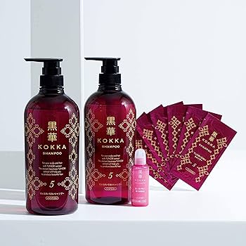 Amazon | 黒華(KOKKA) 髪と頭皮の健やか シャンプー V ビックサイズ