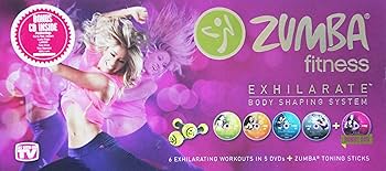 Amazon.com: ZUMBA fitness EXHILARATE BODY SHAPING SYSTEM with