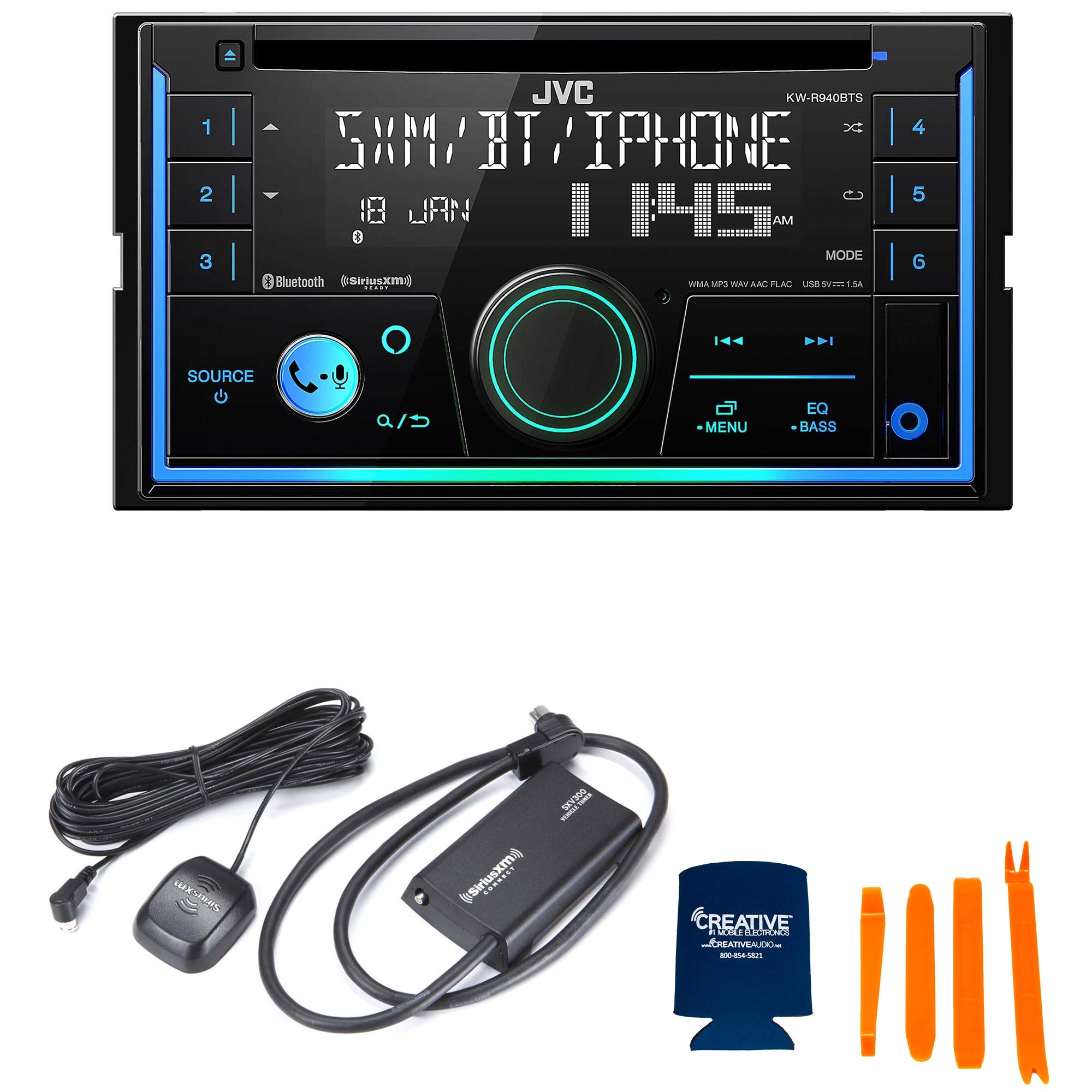 Amazon.com: JVC KW-R940BTS 2-Din CD Receiver Compatible with