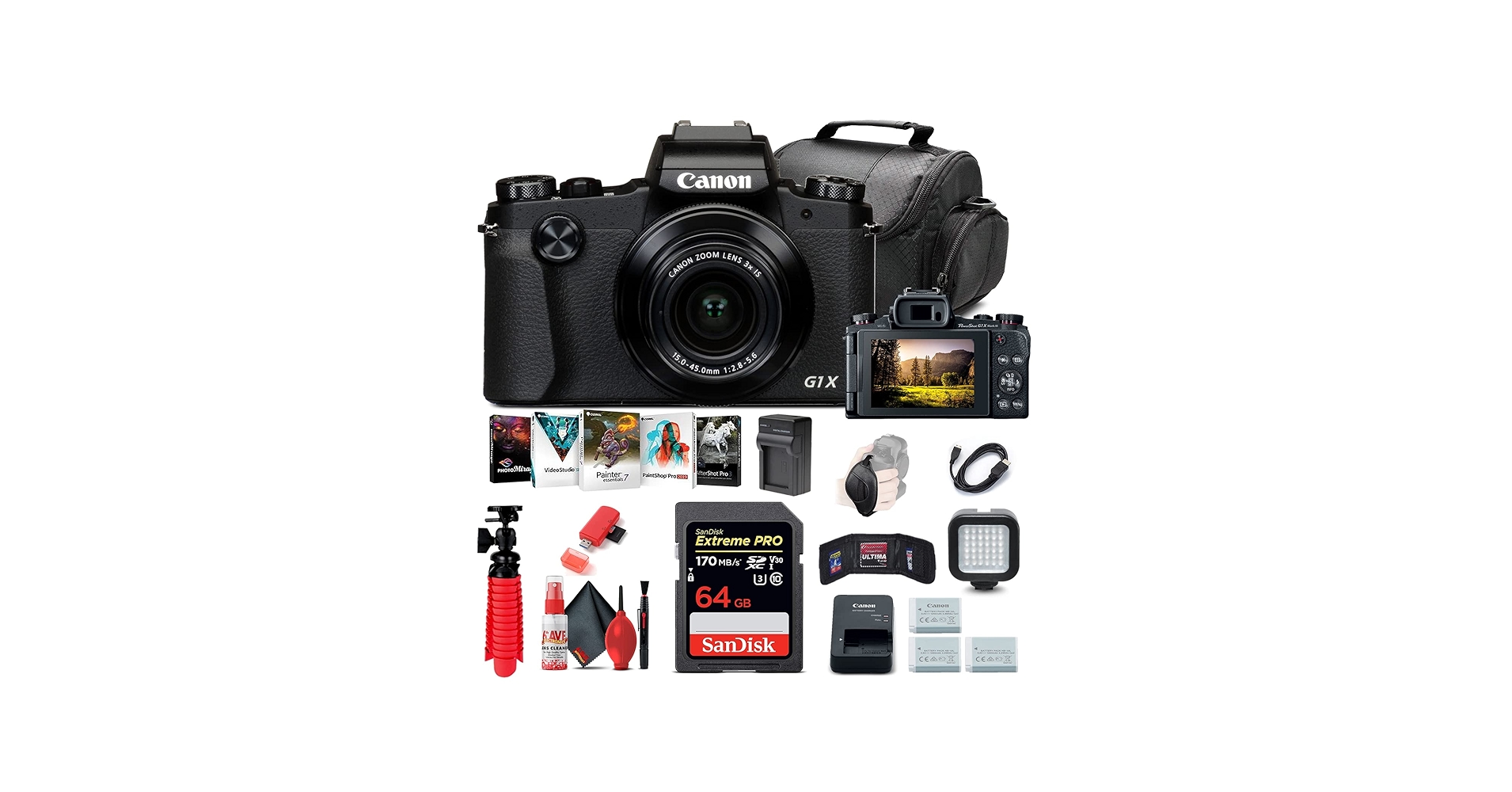 Amazon.com : Canon PowerShot G1 X Mark III Digital Camera