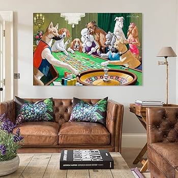 Amazon.com: 9 Dog Paintings by Cassius Marcellus Coolidge - Dogs