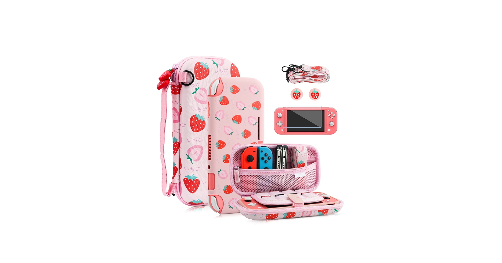 Amazon.com: FANPL Case for Nintendo Switch Lite, Cute Pink