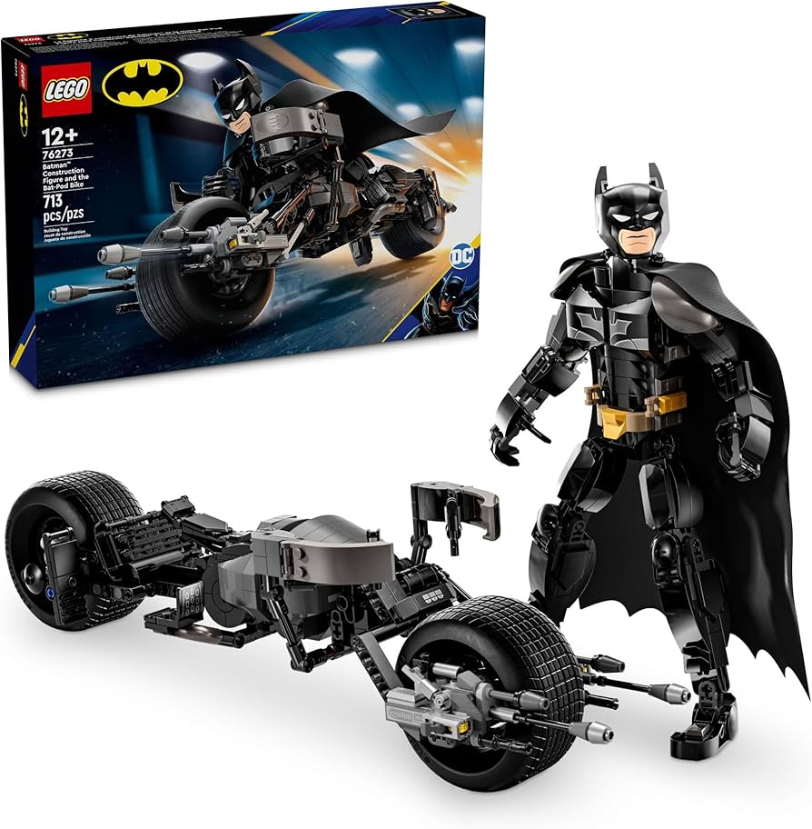 Amazon.com: LEGO DC Batman Construction Figure & The Bat-Pod Bike
