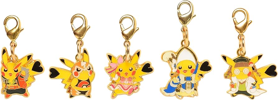 Amazon.co.jp: ポケモンセンターオリジナル メタルチャームセット おき