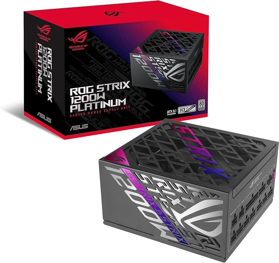 Amazon.com: ASUS ROG Strix 1200W Platinum (Fully Modular Power