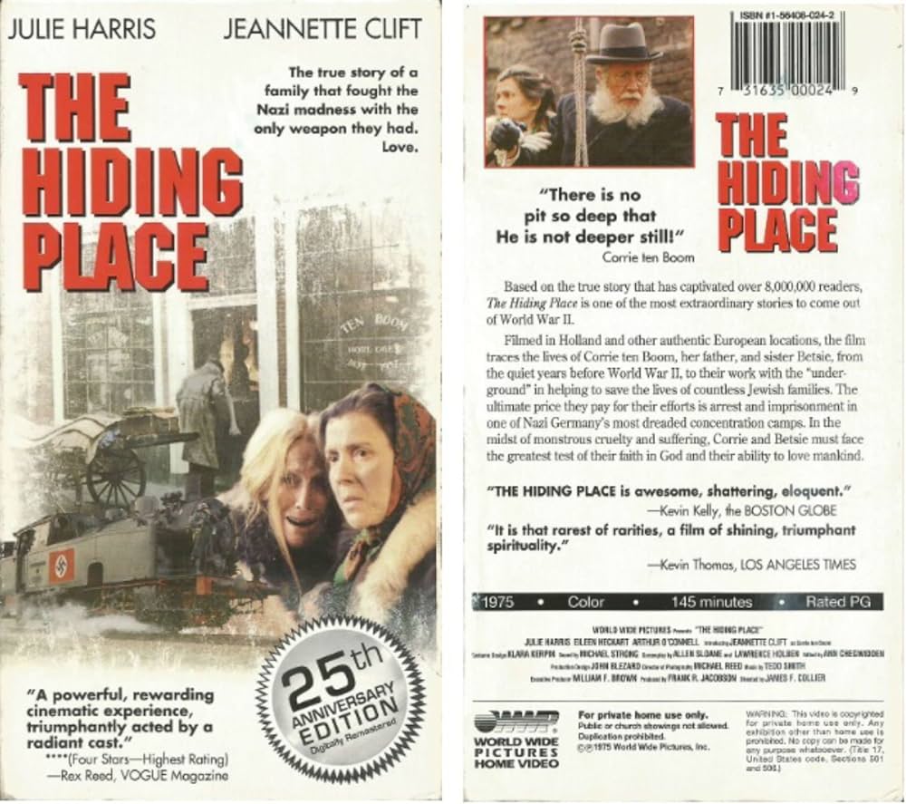 Amazon.co.jp: The Hiding Place [VHS] : Ten Boom, Corrie: DVD
