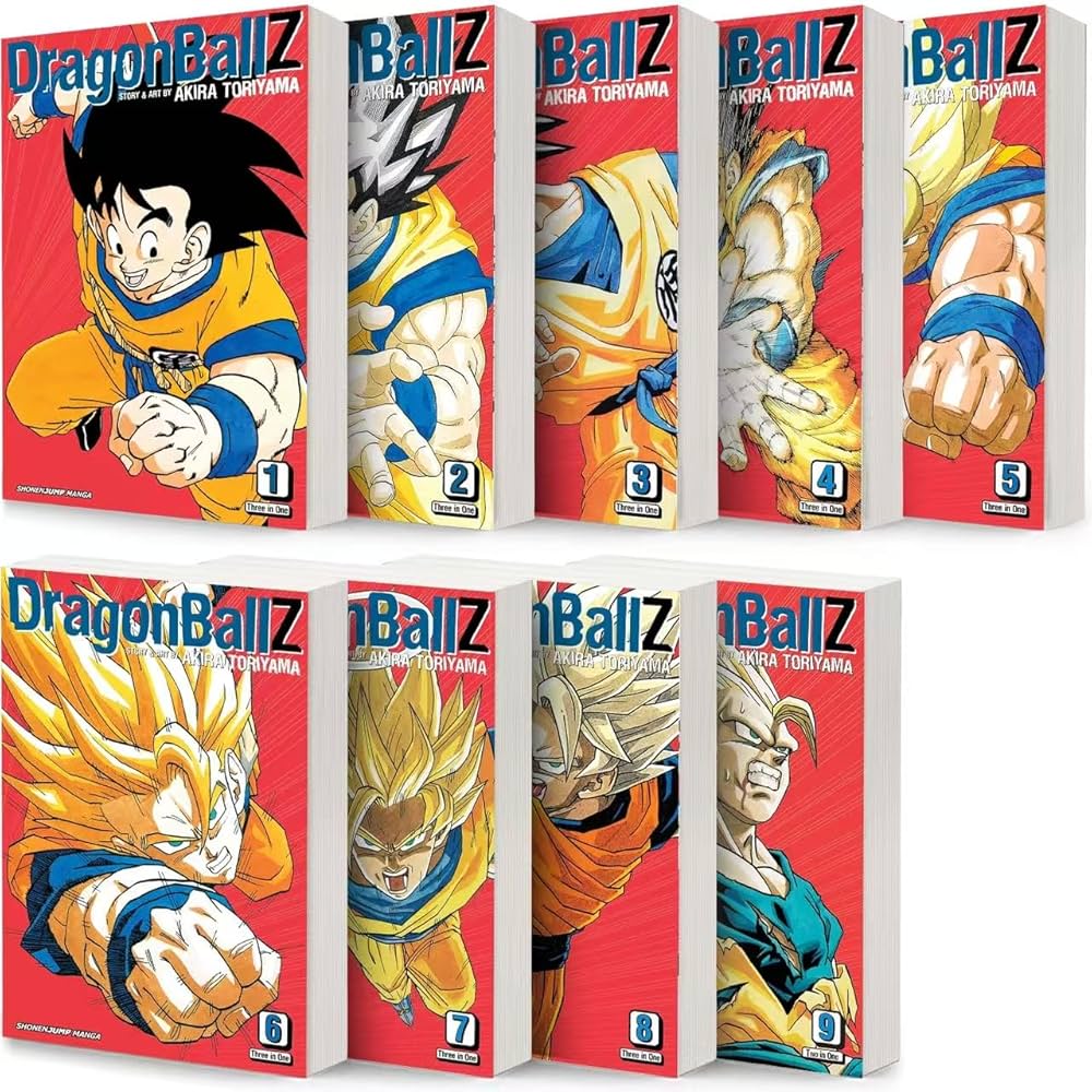Dragon Ball Z Vizbig Editions Manga Set, Vol. 1-9 : Akira Toriyama