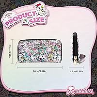 Amazon.com: Tokidoki Wallet with Wristlet PU Leather RFID Blocking