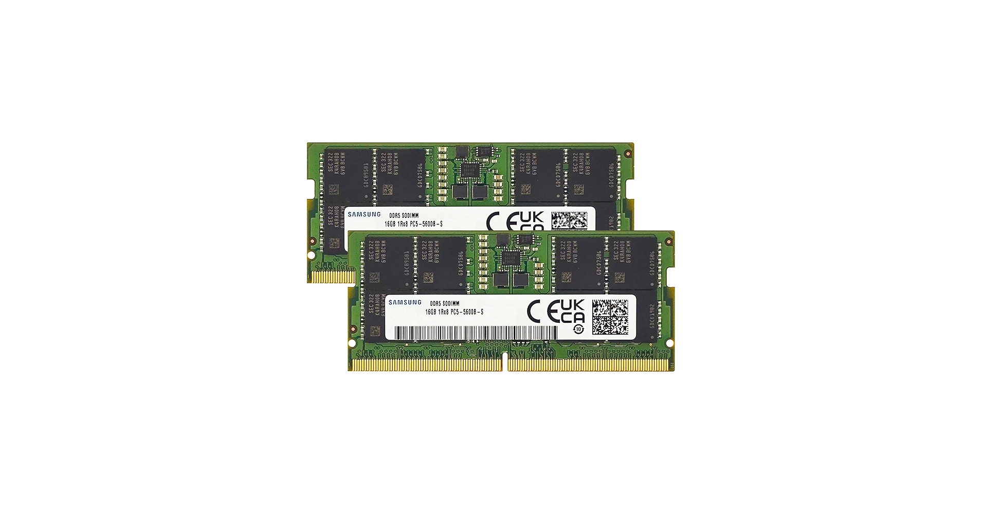 Samsung 32GB (16GBx2) DDR5メモリ 5600MHz Samsung 32GB (2x16GB