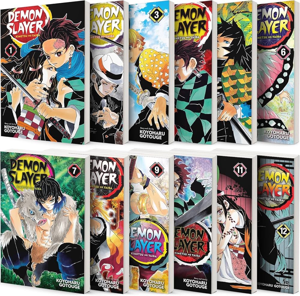 Demon Slayer: Kimetsu no Yaiba Vol (1-12) 12 Books Collection Set
