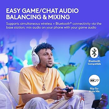 Logitech G Astro A50 X Lightspeed Wireless Gaming Headset + Base